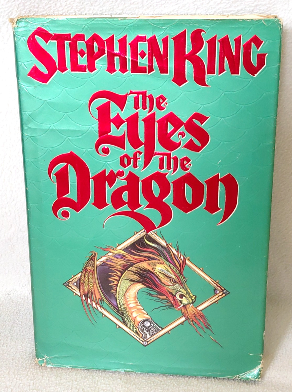 STEPHEN KING The Eyes of the Dragon 1987 1st Edition Embossed ISBN 0-670-81458-X